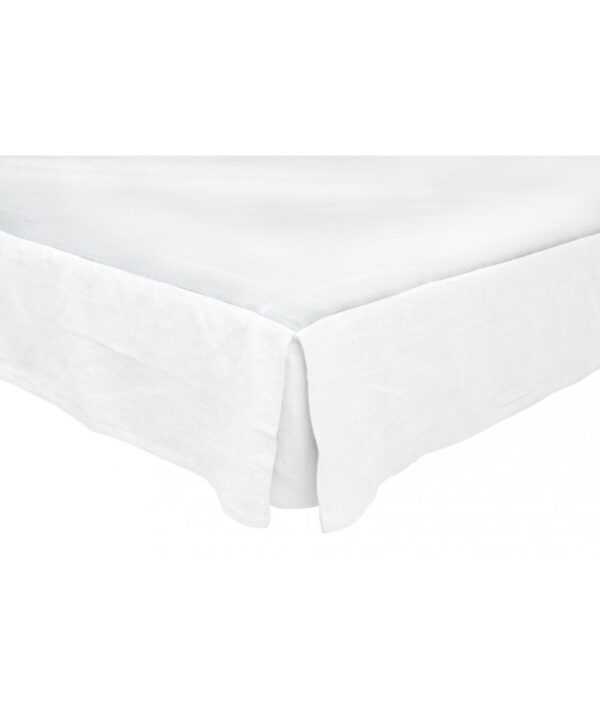 Cache Sommier lin et coton "Linehi II" - Haomy