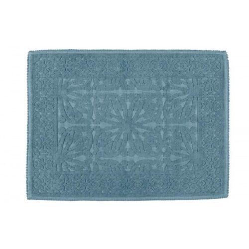 tapis de bain hammam Haomy Bleu Stone