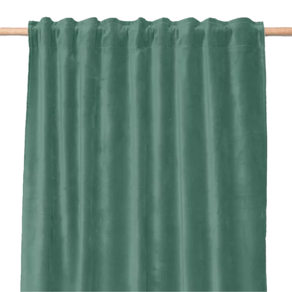 rideaux-new-delhi-celadon Rideau Velours de coton