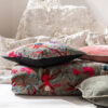Housse De Coussin En Velours Coton "Birdy" - Haomy