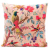 Housse De Coussin En Velours Coton "Birdy" - Haomy
