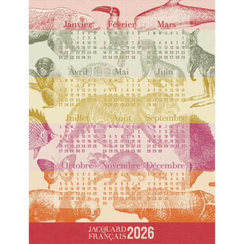Torchons 100% Coton 60x80cm - Le Jacquard Français