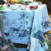 Nappe 100% Lin imprimé - Tessitura toscana