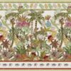 Jetés Décoratif 100% Lin Imprimé Tessitura Toscana