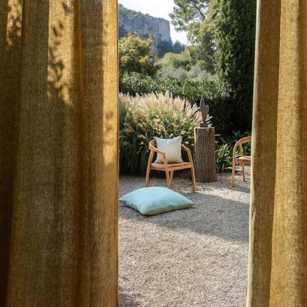 Rideaux  130x280 en lin et coton Figari " Haomy"