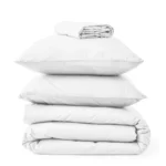 Drap plat percale de coton ou percale de coton lavé "Sylvie Thiriez"