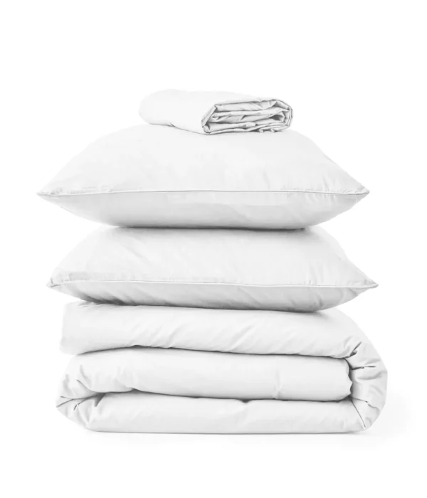 Drap plat percale de coton ou percale de coton lavé "Sylvie Thiriez"
