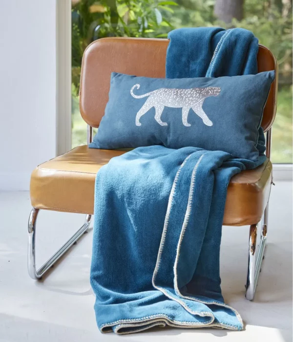 Coussin décoratif en coton 30x50 " Sylvie thiriez"