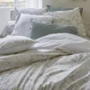 Taie d'oreiller percale de coton OU coton lave imprimé - Sylvie Thiriez