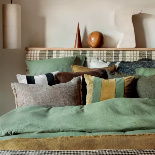 Collection Limy  en métis  lin lavé et coton  chez "Harmony"