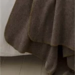 Couverture City  100% laine 400g/m2    "Brun de Vian -Tiran"