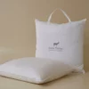 Oreiller en duvet et plumettes moelleux  " Sylvie thiriez"