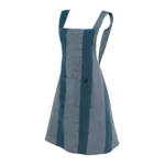 Tablier en lin et coton