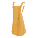 Tablier en lin et coton