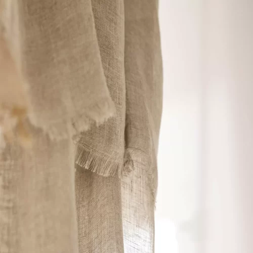 bergame-Ambiance Rideau en lin chez Haomy