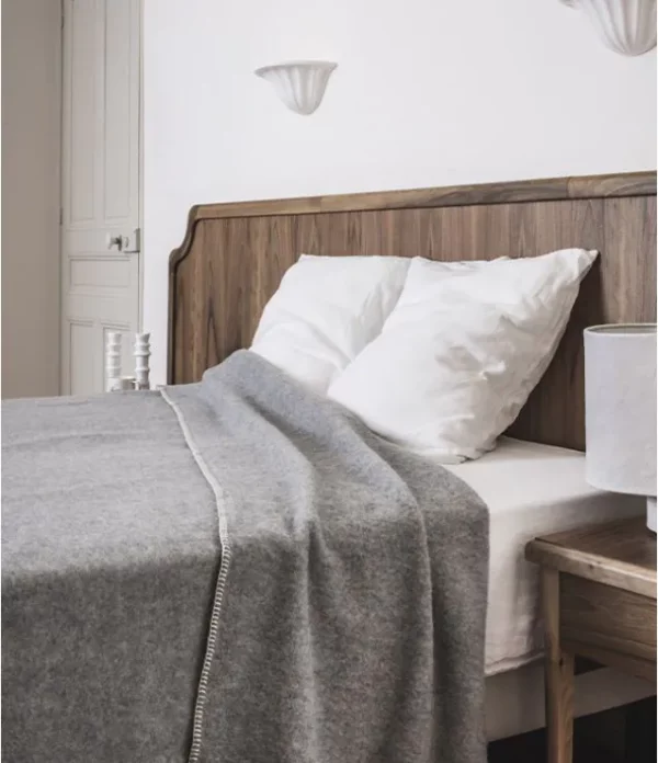 Couverture City  100% laine 400g/m2    "Brun de Vian -Tiran"