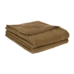 Couverture 100% Mohair - Brun de Vian-Tiran
