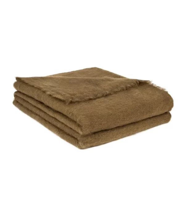 Couverture 100% Mohair - Brun de Vian-Tiran