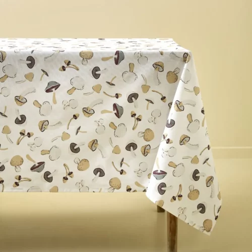 Nappe enduite champignons Nappe enduite